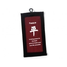 Feng Shui Little Affirmations Fabric Hangings - Peace