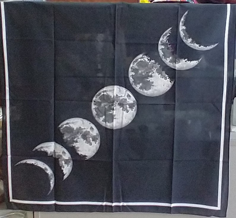 Moon Phase Altar Cloth