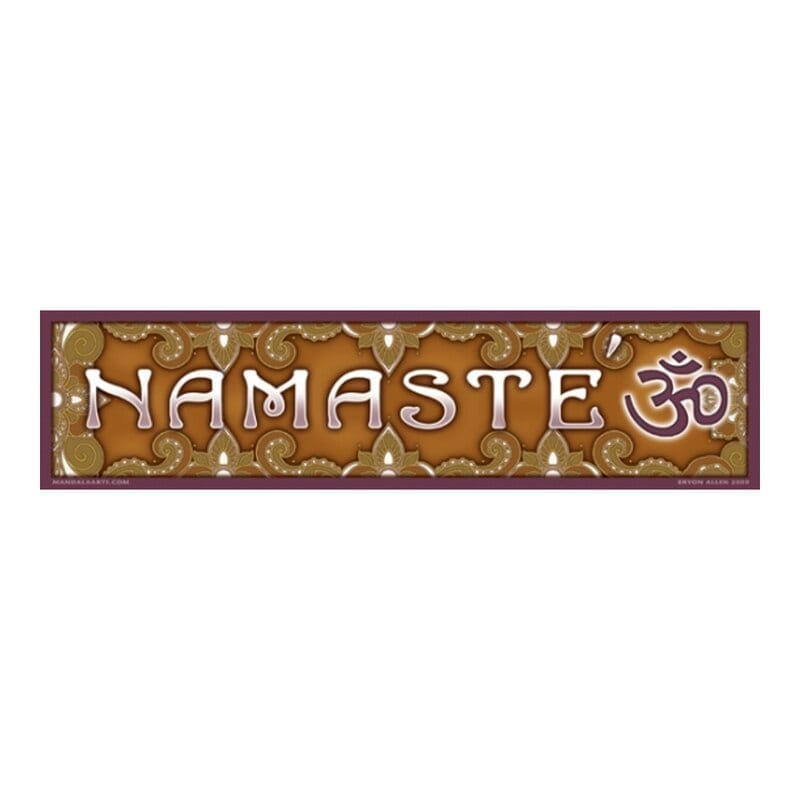 Namaste - Car Bumper Sticker