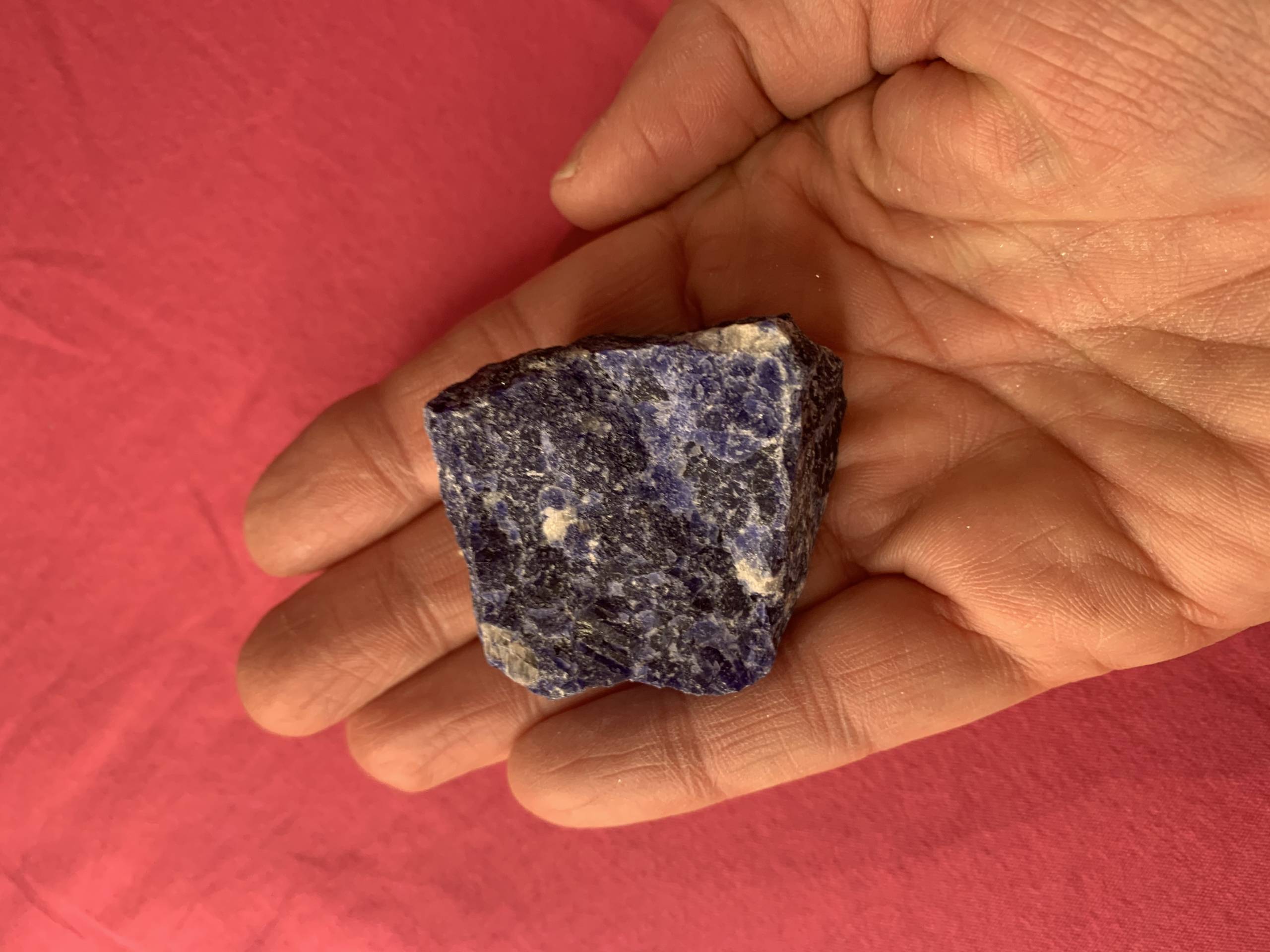 Sodalite Tumble Stone - Raw - Image 2