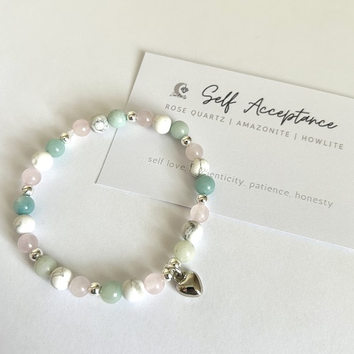Self Acceptance Crystal Bracelet