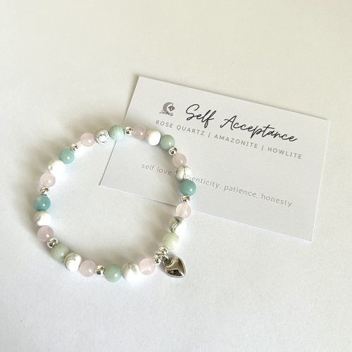 Self Acceptance Crystal Bracelet - Image 2