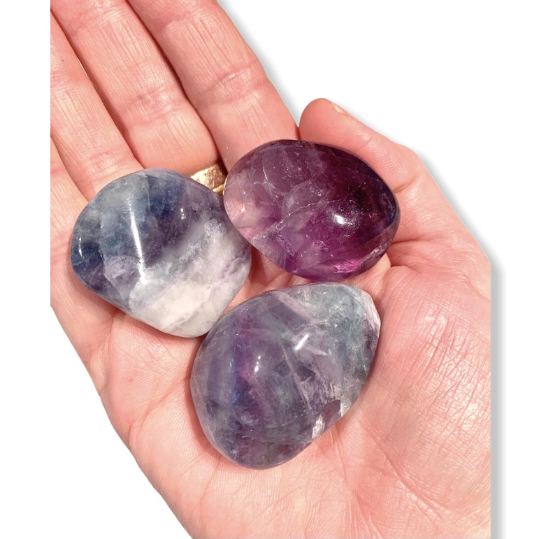 Large Fluorite - Tumble Stone