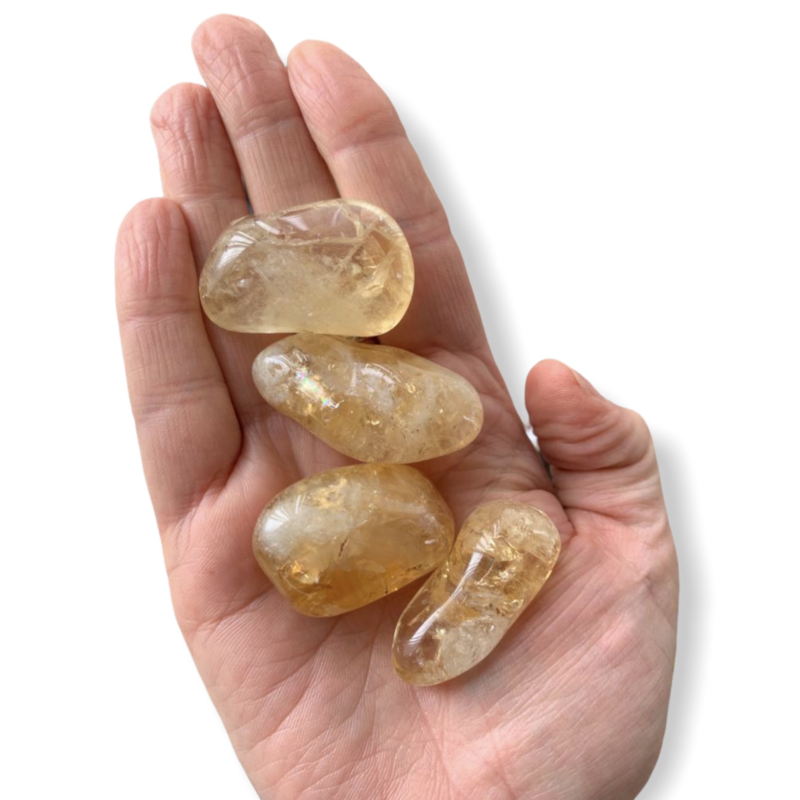 Citrine Tumble Stone - Large