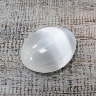 Selenite Palmstone