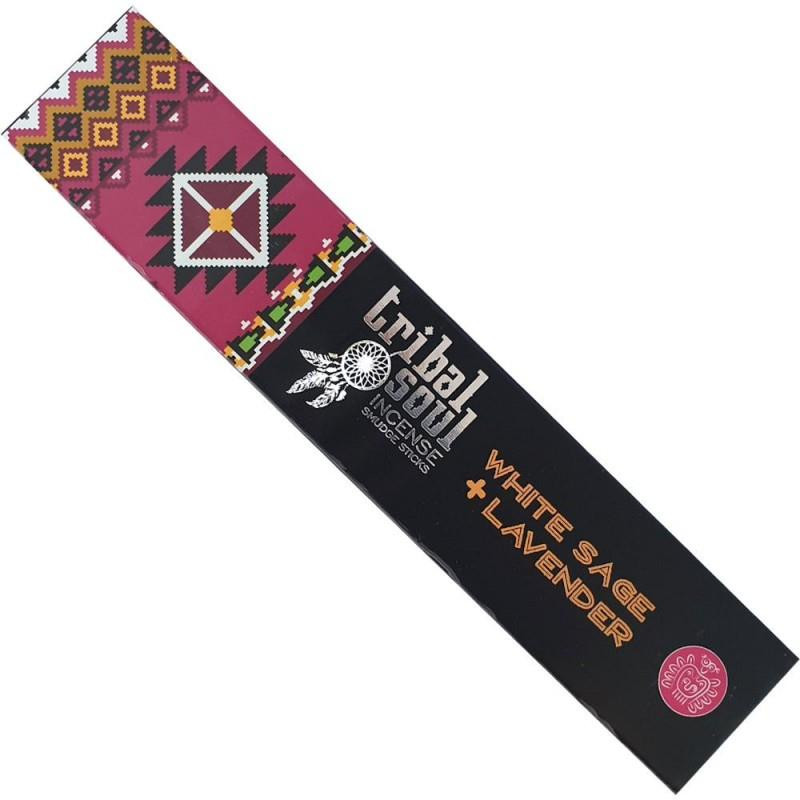 White Sage & Lavender Tribal Soul Smudge Sticks
