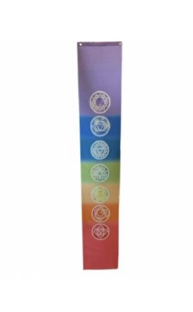 Colourful Chakra Fabric Wall Hanging