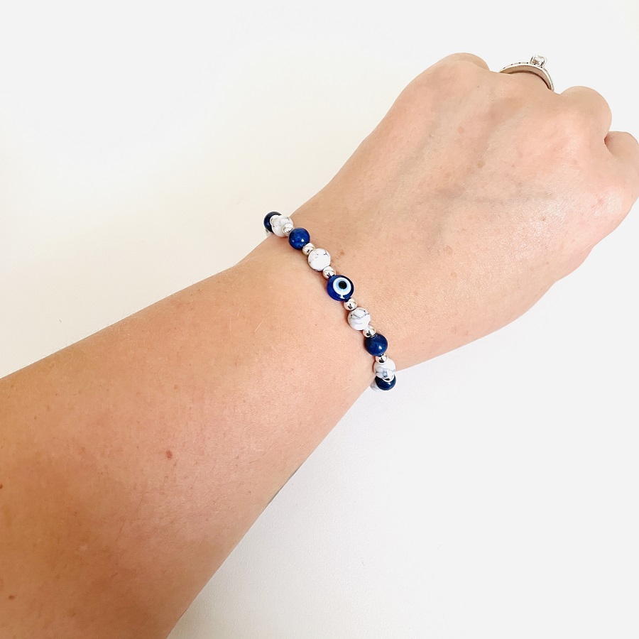 Evil Eye / Nazar Crystal Bracelet - Image 3