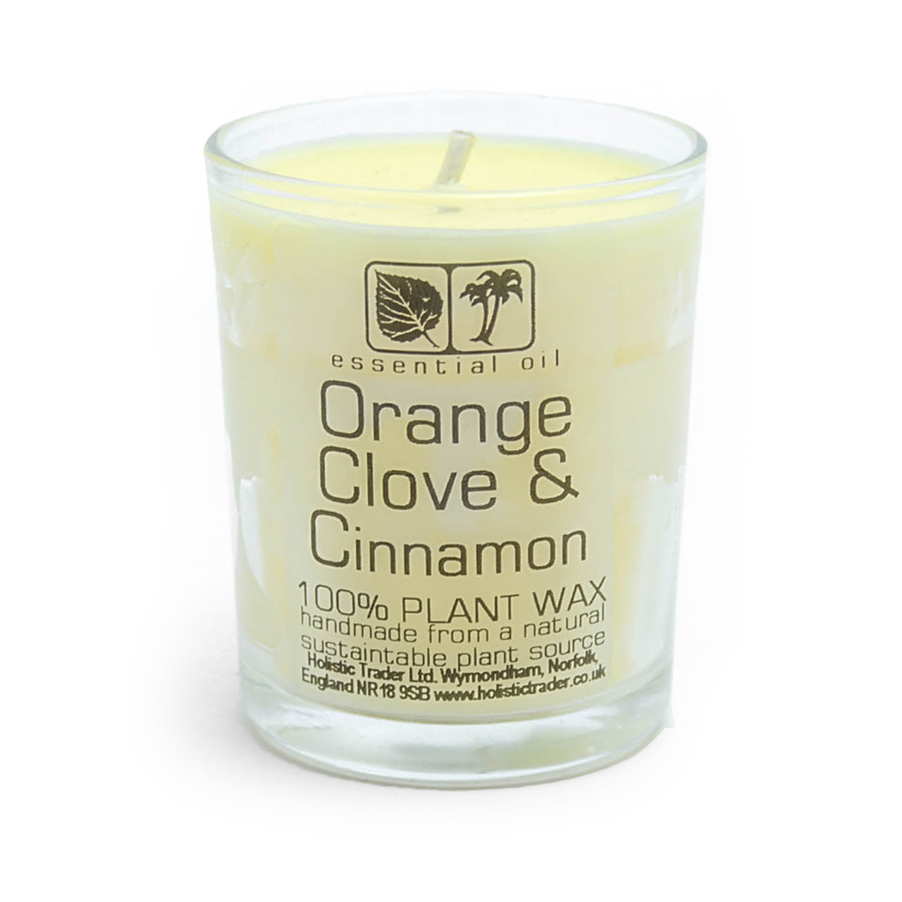 Orange Clove & Cinnamon Aromatherapy Candle