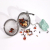 Raw Gemstone Tea Strainer - Amethyst Cluster SERENITY & CALM - Image 2