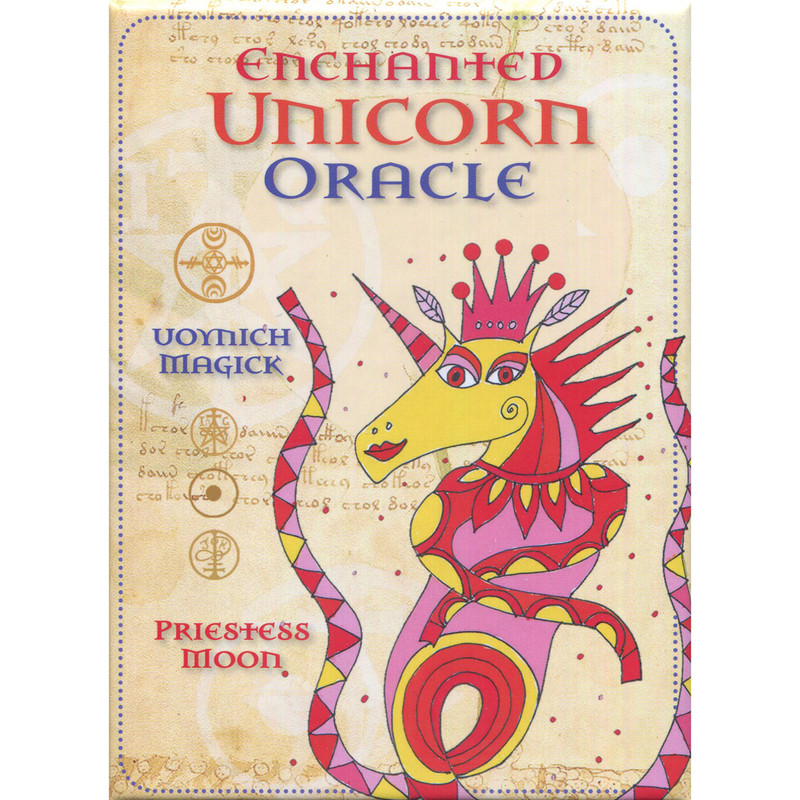 Enchanted Unicorn Oracle: Voynich Magick - Priestess Moon