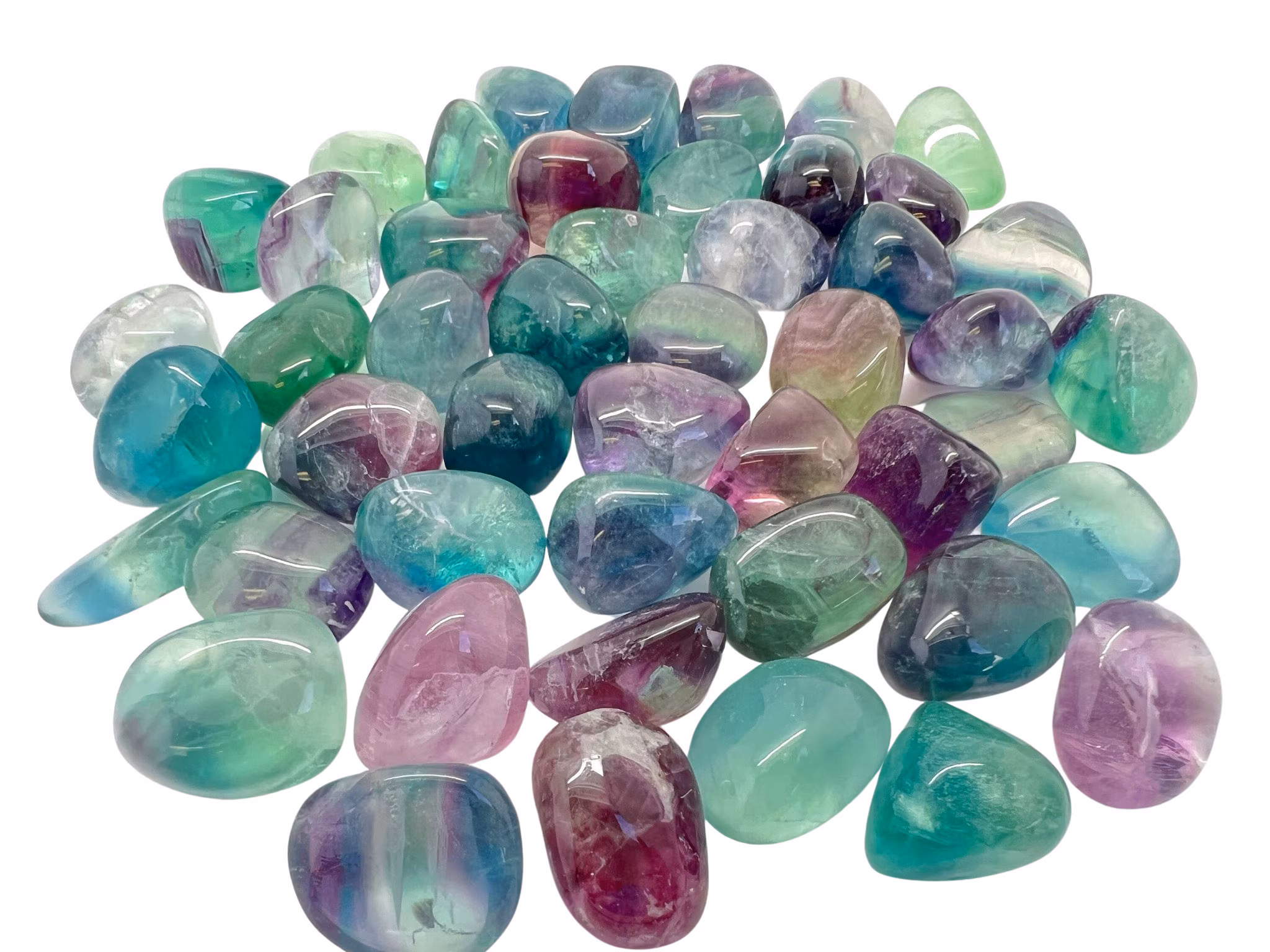 Fluorite AA Grade Tumblestone
