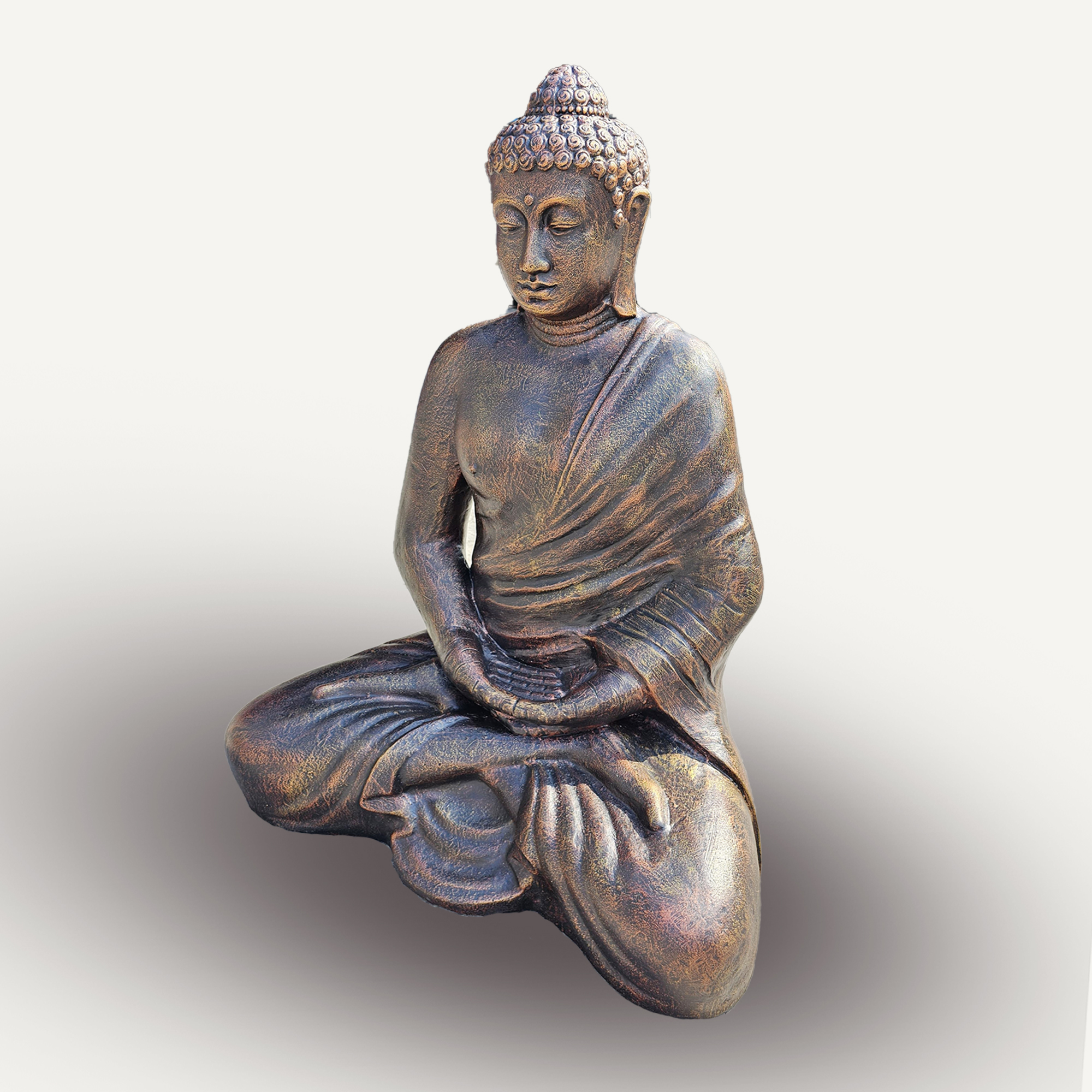 Large antique gold thai buddha