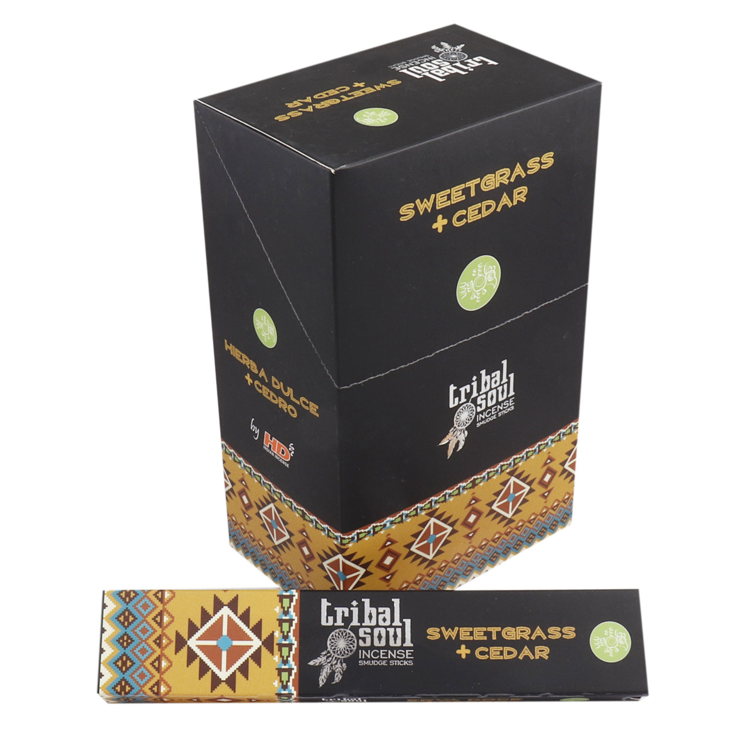 TRIBAL SOUL INCENSE SWEET GRASS AND CEDAR