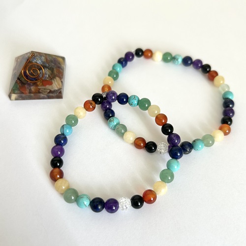 Chakra Healing Crystal Bracelet - Image 3