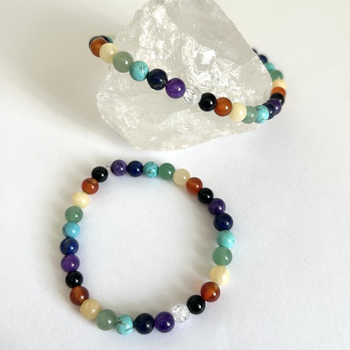 Chakra Healing Crystal Bracelet - Image 2