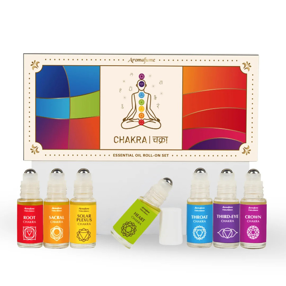 7 Chakra Aromatherapy Roll on Gift Set