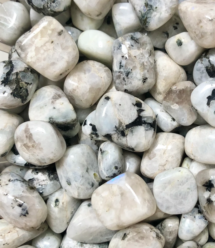 Rainbow Moonstone Tumblestone