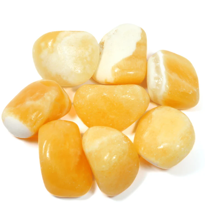 Orange Calcite Tumblestones