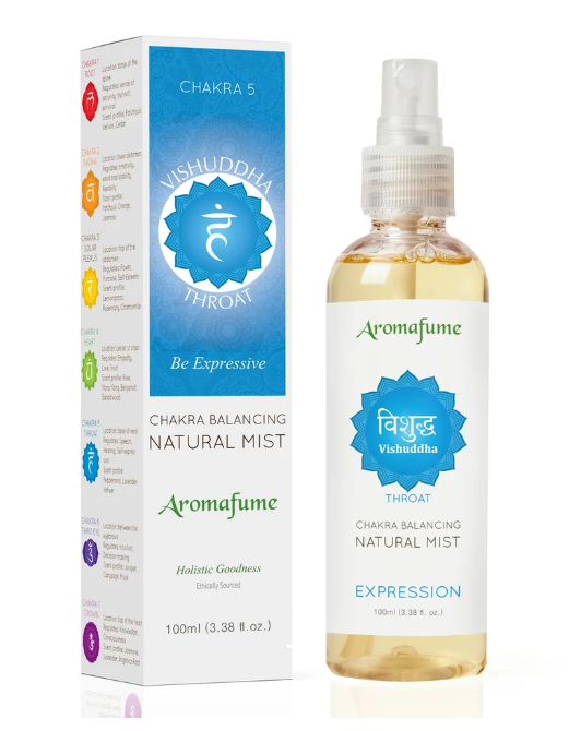 Throat Chakra - Vishuddha Balancing Mist